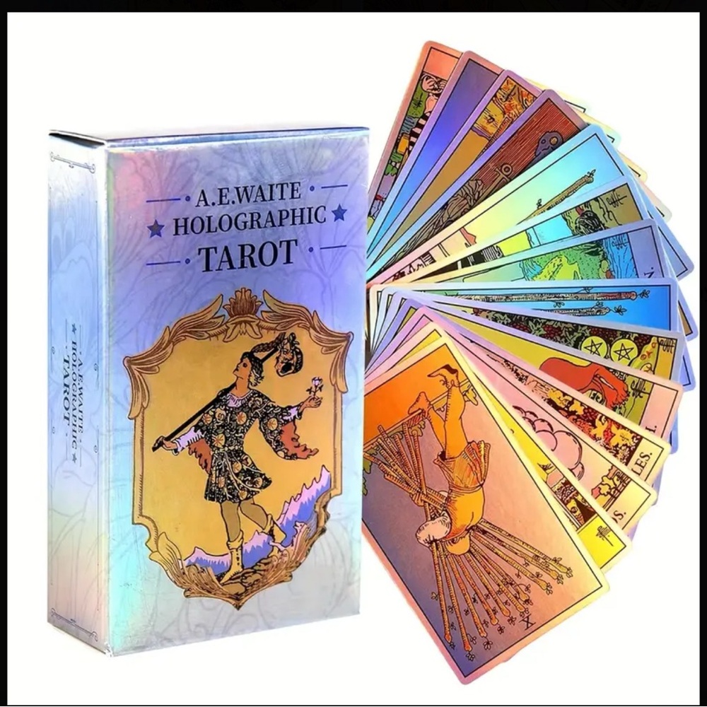 A.E. Waite Holographic Tarot Deck